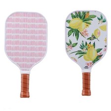 NWT Sakar 13mm Pickleball Paddle Double Sided USA Approved Pink Lemon Graphite