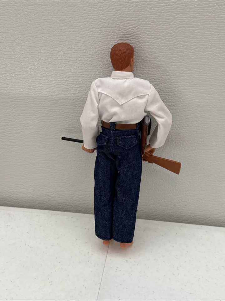 Boneco de ação GI Joe Texas Ranger Manhunt 12" 2001 sem chapéu/botas - Imagem 4 de 4