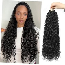 18 Inch Senegalese Twist Crochet Hair with Curly Ends 8 18 Inch 8Packs 1B 