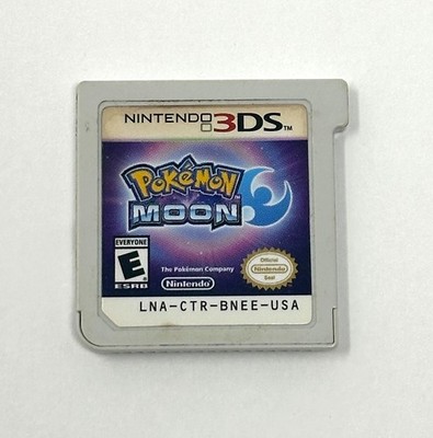 Pokémon Moon (Nintendo 3DS, 2016) Authentic Cartridge Only - Tested