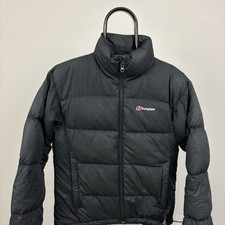 Berghaus Puffer Jacket Damen UK 10 schwarz Da...