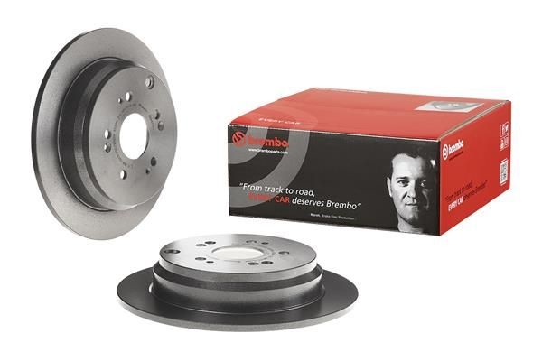 Brembo Bremsscheibe 2X Hinten FüR Honda CR-V III RE CR-V IV RM 06-15 42510T1GG00-image