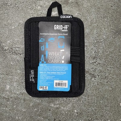 Cocoon Grid-It Accessory Organizer-CBG7BK-Small-New 4  x 6  