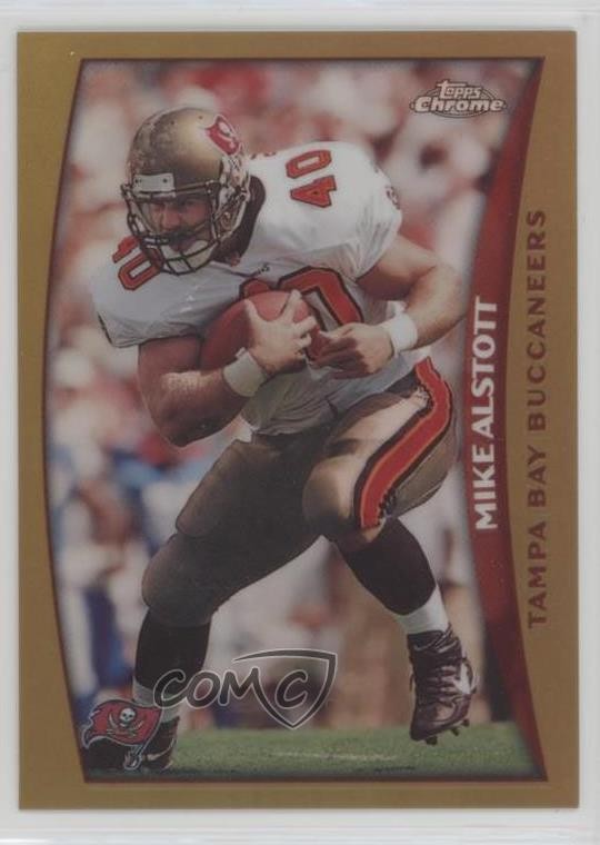 1998 Topps Chrome Refractor Mike Alstott #46 10ip