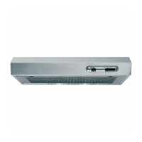 Indesit 60cm Visor Cooker Hood - Stainless Steel ISLK66LSX