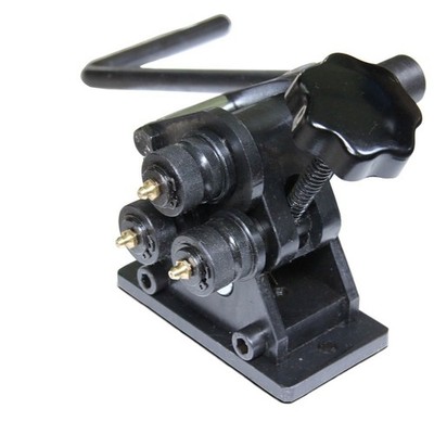 Manual Ring Roll Bender PR-3, 3 inch Mini Diameter Roller for 1/4 in Round Bar