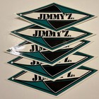 Lot Of  5 Very Rare Vintage Jimmy"z 1990's Sticker 4.5 X 2 — photo 1
