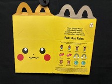 McDonalds Happy Meal - 2021 Pokemon Pikachu Box 25th Anniversary