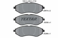 Bremsbeläge 2397406 TEXTAR für CHEVROLET DAEWOO