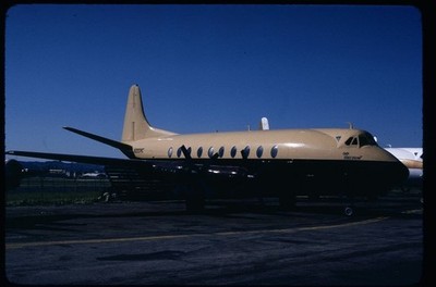 CA028 Original K64 Slide: Go Transportation Vickers 745D Viscount N220RC
