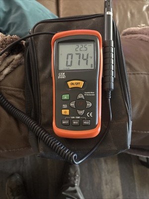 DT-616CT Professional Handheld High Precision Humidity Temperature Meter #