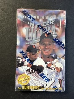 1996 Fleer Ultra Series 1 Baseball Hobby Box Sealed Griffey Jr Jeter HOF