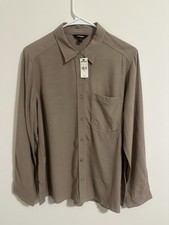 Express Shirt Long Sleeve Womens Size Medium