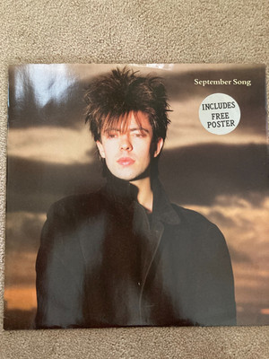 Ian McCulloch - September Song UK 12'' GIANT Poster Echo Bunnymen Smiths EX/EX
