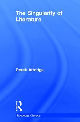 Singularity of Literature