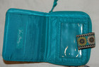 VERA BRADLEY PEACOCK PAISLEY SNAP & ZIP AROUND POCKET SMALL WALLET READ DETAILS — photo 2