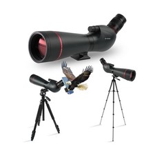 20-60X82 Spotting Scope w/ 63in Tripod  Phone Adapter