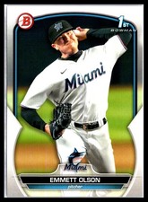 2023 Bowman Draft #BD-10 Emmett Olson