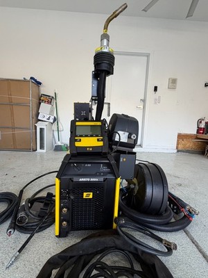 2022 ESAB ARISTO 500ix Welder, Aristo RoboFeed 3804HW, Pendant, ARISTA W8