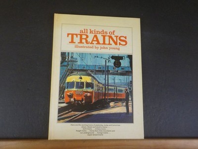 Alle Arten von Zügen von John Young & Ron weiß Hardcover Kinderbuch