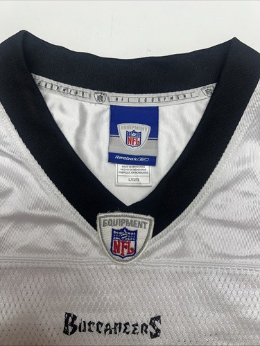 Ronde Barber Tampa Bay Buccaneers #20 Jersey Reebok On Field NFL Equipment Sz L - Picture 4 of 9