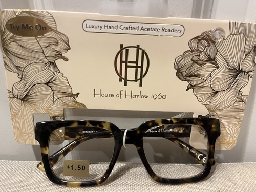 NWT House of Harlow 1960 Tortoiseshell Square Readers - +1.50