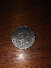 MONETA DOLLARO EISENHOWER 1978 D, VINTAGE E DA COLLEZIONE.