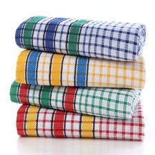 Large Kitchen Dish Towels, 16 Inch x 26 Inch Bulk Absorbent Cotton Kitchen To...
