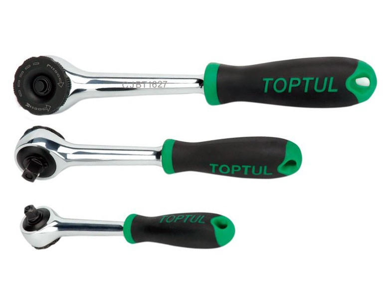 Toptul Ratsche 3/8 Zoll Länge 200Mm Größe 10 0Xtcjbt1220 - Bild 2