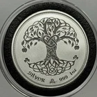 Éire Tree of Life Tara Tri-Spiral Irish Coin 1 Troy Oz .999 Fine Silver Round