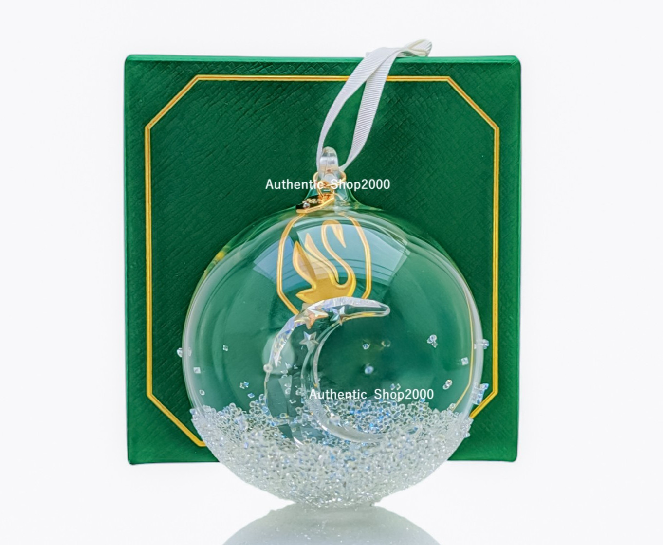 2025 New SWAROVSKI Crystal Limited Annual Edition Luna Ball Ornament 5701865