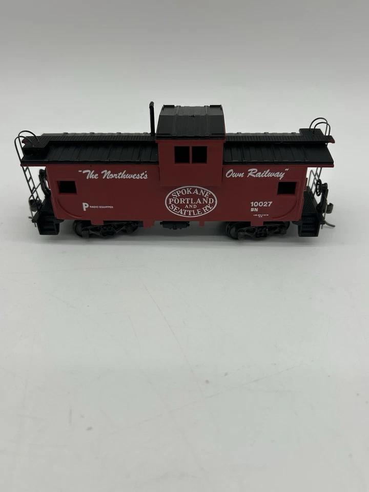 HO Athearn SPOKANE PORTLAND & SEATTLE - Wide Vision Caboose. 10027 Kadee Trucks - Image 4 of 4