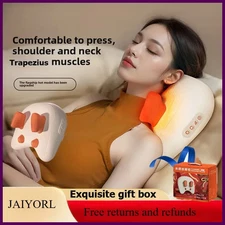 Trapezius Electric Massage Pillow For Neck and Shoulder Wireless Car And Home