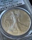 2024 W $1 Silver Eagle PCGS MS70 FDOI Perfect US West Point Coin very nice
