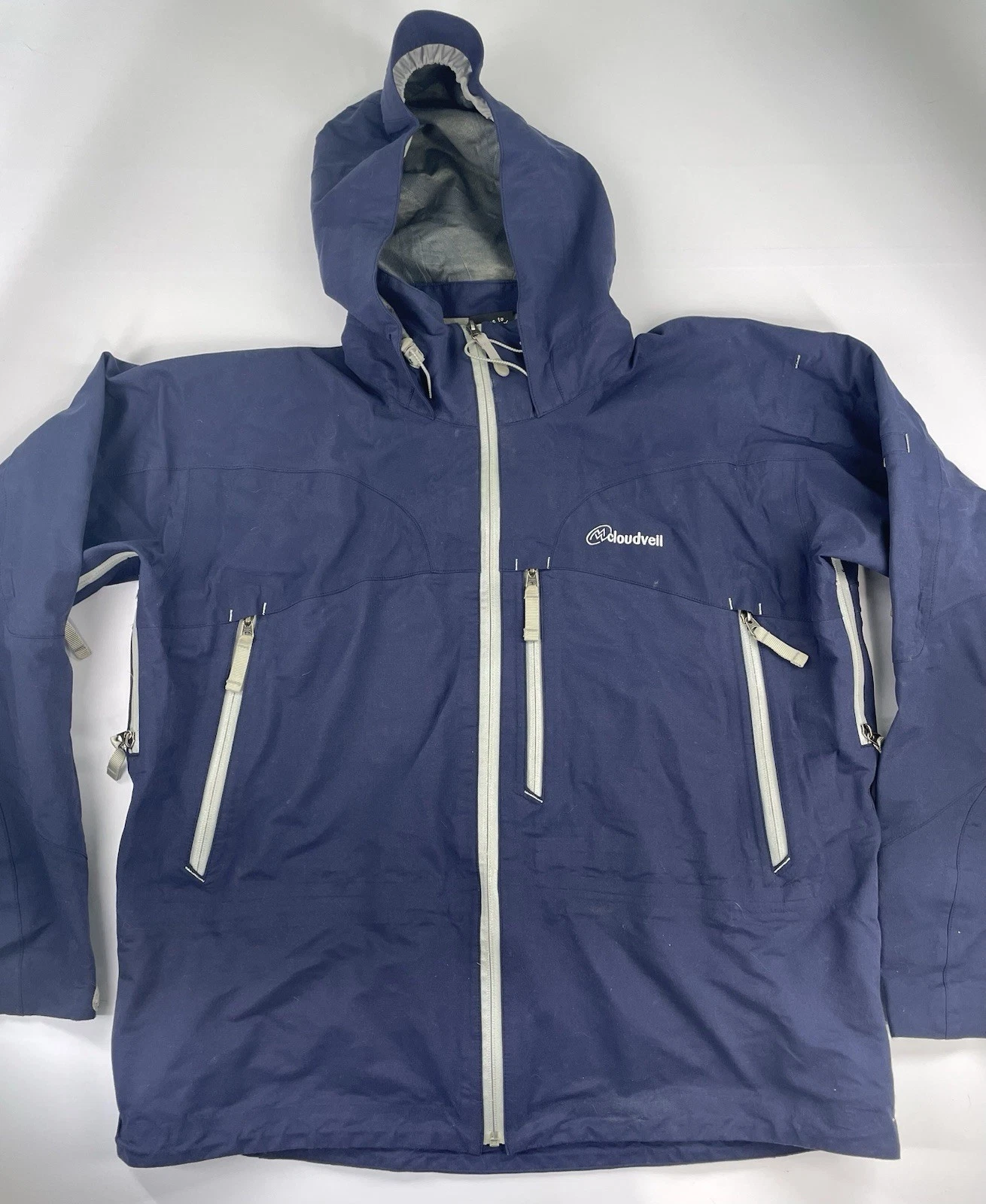 Cloudveil RPK Gore-Tex Men's Technical Jacket Softshell Size Large Snow Ski Blue