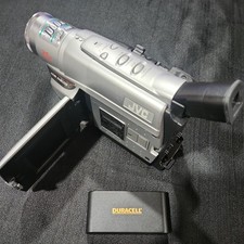 JVC GR-SXM37U S-VHS Camcorder 25x Optical 1000x Digital Zoom Untested