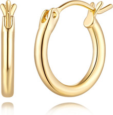 14K Gold Hoop Earrings for Women Gold Earrings for Women Hoop Earring for Womens
