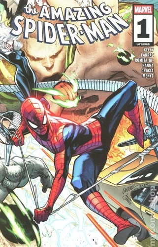Amazing Spider-Man 1A NM 2025 Stock Image
