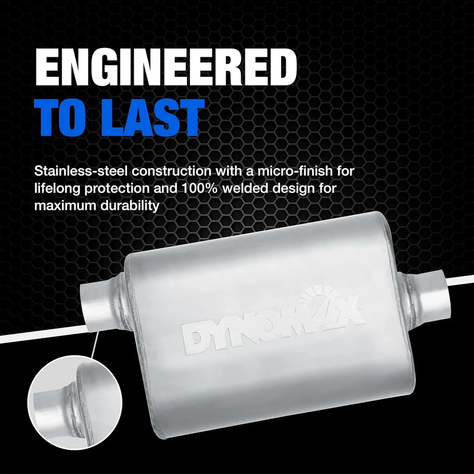 Dynomax Ultra Flo 17219 Exhaust Muffler for Toyota Tacoma - Imagem 4 de 4