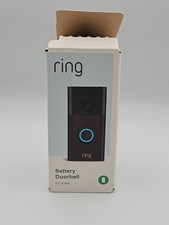 Ring Battery Doorbell HD Video Wireless Wi-Fi Venetian Bronze