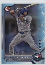 2022 Bowman Draft Sky Blue 96/499 Alex De Jesus #BD-147 1t2c