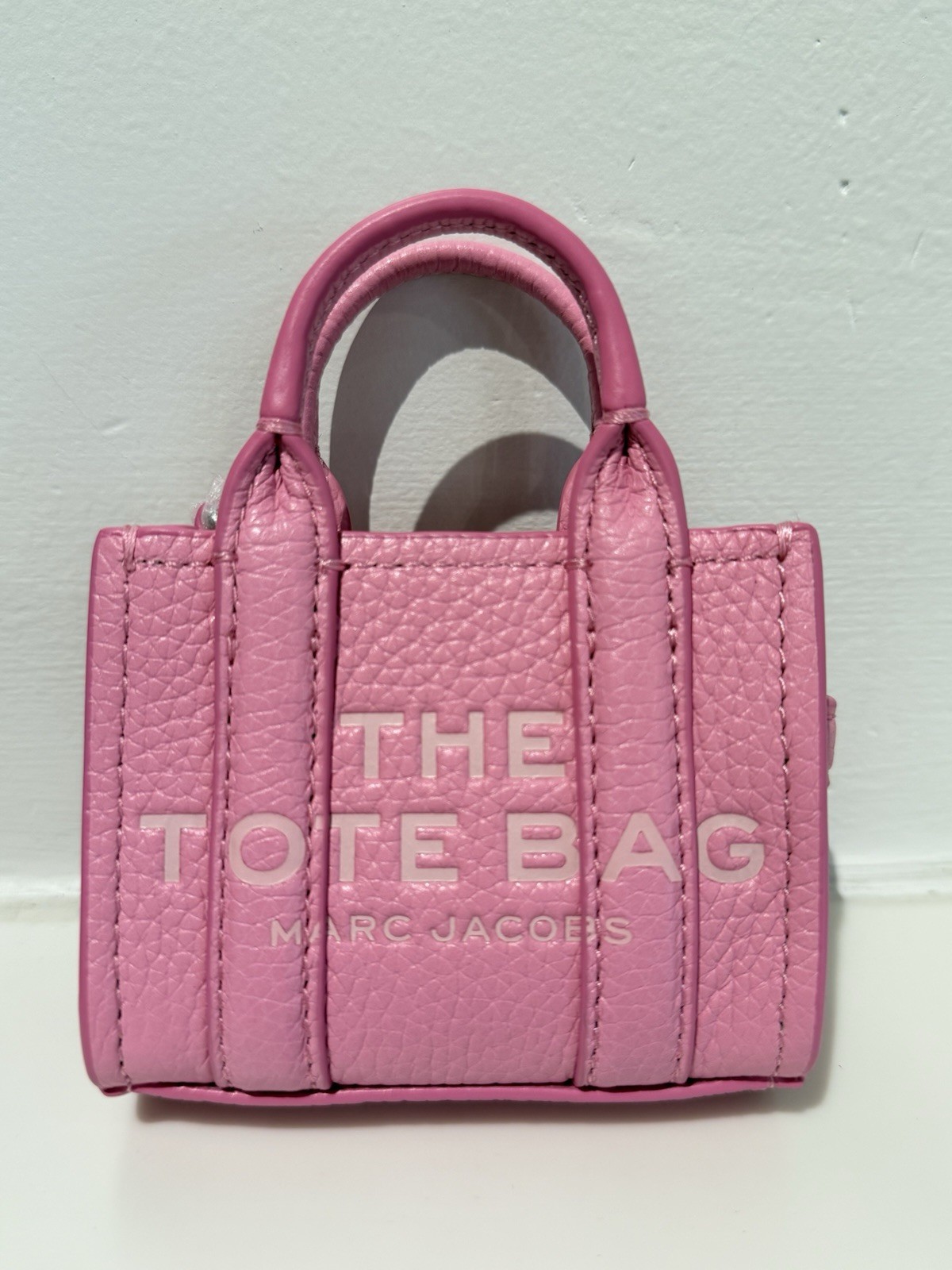 MARC JACOBS The Nano Tote Bag Charm 2F3SCP005S07 - Petal Pink ( LAST ONE!)