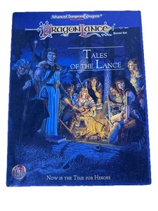 AD&D Dragonlance Tales Of The Lance Boxed Set 1074 TSR Vintage 1992