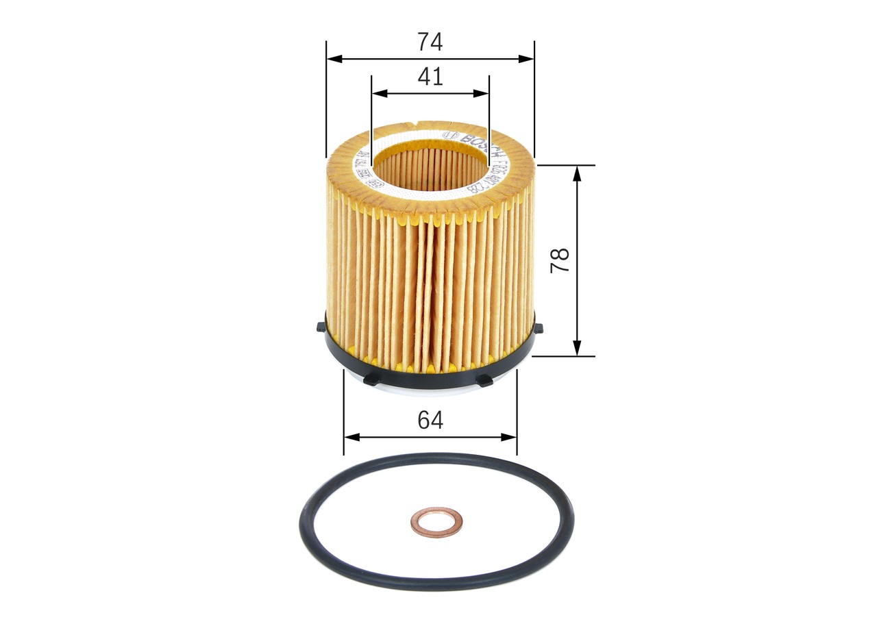 Fits BOSCH F 026 407 228 Oil filter cartridge   ⭐UK Stock⭐