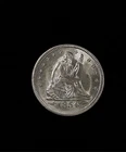1854 W/Arrows Seated Liberty Quarter