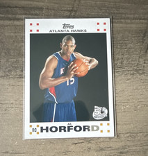 Topps 2007-08 Topps Al Horford #3 Rookie Atlanta Hawks NBA Basketball Card. rookie card picture
