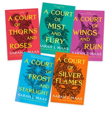 Sarah J. Maas 5 Books Collection Set A Court of Thorns and Roses