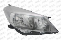 Prasco Scheinwerfer Rechts H4 Chrom FüR Toyota Yaris Baujahr 2011-2014