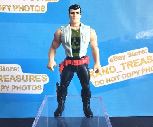 *VINTAGE* 1993 TYCO CADILLACS AND DINOSAURS JACK TENREC FIGURE Loose Mechanic