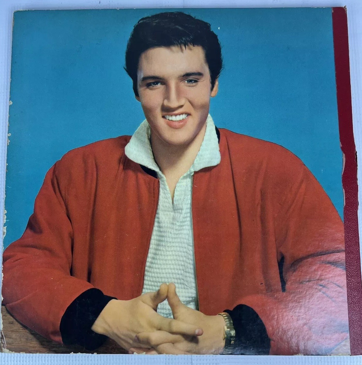 ELVIS PRESLEY Christmas Album - 1957 1S/1S 1st Press RCA LP - G+